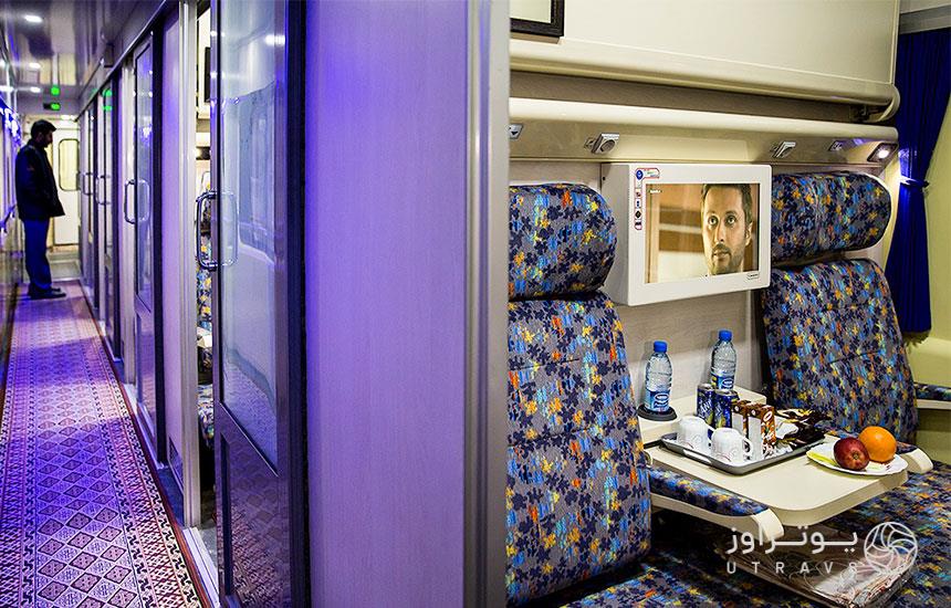 قطار غدیر از بهترین نوع قطار در ایران
